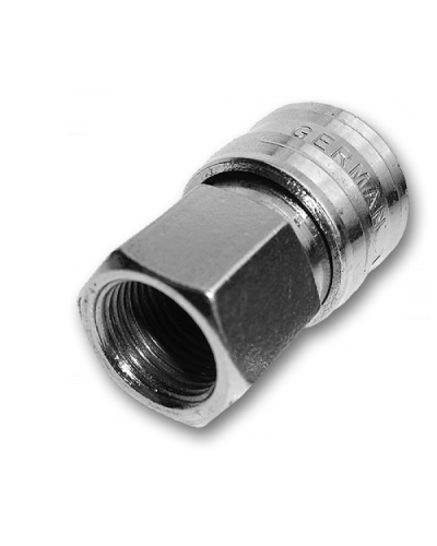 Конектор пневматичний "мама" РВ 3/8". STAL-CHROM. SE3-3SF/STEEL