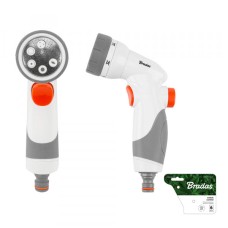 Пистолет для полива 6-функциональный SWITCH CONTROL. WHITE LINE. WL-EN45