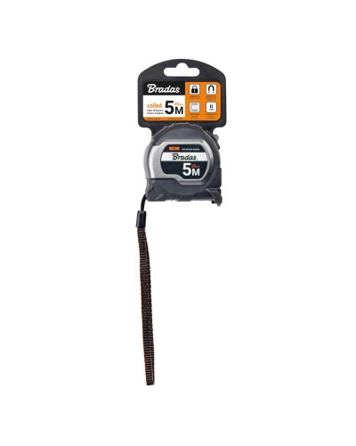 Рулетка на катушке, магнитный наконечник, COAL soft, 5м/25мм, DIY-MTS34-0525/K