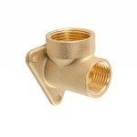 Настенное колено с 1/2"-3/4" РО, латунь, BR-323412