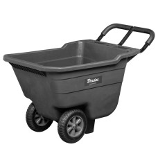 Садовая тачка HANDY-GO, 90л, антрацит, TQ-WB090BK