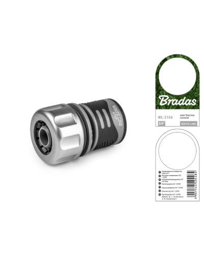 Коннектор 3/4". STOP. TPR WHITE LINE. WL-2156