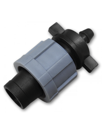 Коннектор капельная лента/соединитель для трубки 6мм. DSTA07-06L