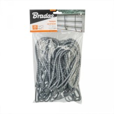 Петля эластичная 20см с металлическим крючком х 25шт. BUNGEE CORD HOOK. BCH4-0620GY-B