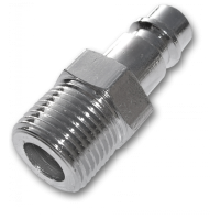 Штуцер "тато" РЗ 1/4". STAL-CHROM. SE2-2PM/STEEL