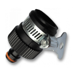 Адаптер на кран ø13-15мм з ярликом (ст. ECO-PWB2194). BLACK LINE. ECO-4127