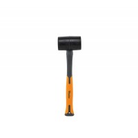 Молоток резиновый, 450 г., FIBERGLASS, DIY-HF6045