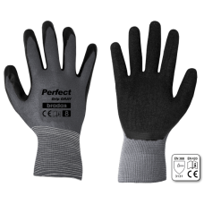 Рукавички захисні PERFECT GRIP GRAY латекс. розмір 9. RWPGGY9