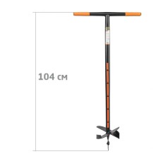 Бур с головкой Ø20см из закаленной боросодержащей стали. KT-V2052