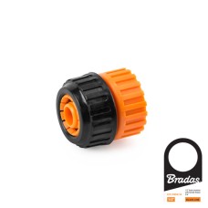 Муфта соединительная 1/2". РО 3/4". BLACK LINE. ECO-PWB4136