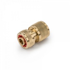 Конектор латунний 1/2", STOP,  BRASS, BR-2140