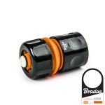 Конектор 3/4". POWER JET - STOP. BLACK LINE. ярлик. ECO-PWB2165