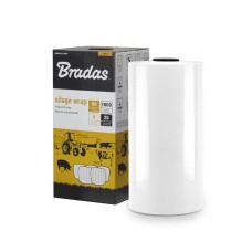 Плівка для сінажу SILAGE WRAP FOIL 0,5x1800м, БІЛА, AK-WF500X1800WH