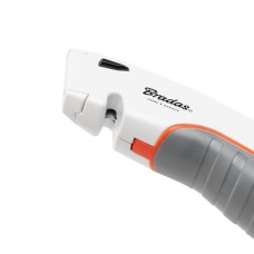 Универсальный нож, лезвие 19 мм, WHITE LINE, METAL, DIY-KNWL190205/B