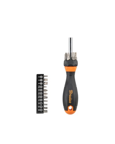 Отвертки крестообразные/плоские/биты, 60 мм, НАБОР, HOME & GARAGE, DIY-BIT10SET1