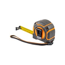 Рулетка на катушке, конец из нержавеющей стали, SNAP soft, 8м/25мм, DIY-MTS31-0825/K