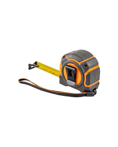 Рулетка на катушке, конец из нержавеющей стали, SNAP soft, 8м/25мм, DIY-MTS31-0825/K