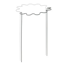 Волнистая кольцевая опора для растений 1/2 круга, Ø 40 см, высота 55 см, TYRP4F4055