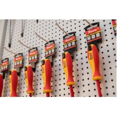 Отвертка плоская, SL 3/100 мм 1 кВ, HOME & GARAGE, DIY-SL1130100-V