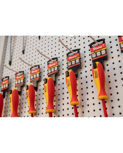 Отвертка плоская, SL 3/100 мм 1 кВ, HOME & GARAGE, DIY-SL1130100-V