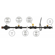 Туманообразователь (фогер) садовый 12м, BLACK LINE, ECO-Z1012
