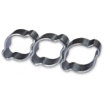 Хомут затискний із двома вушками 15-18мм/8мм. OZ1518