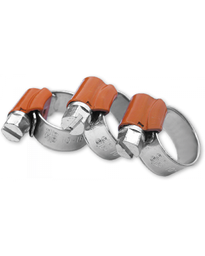 Хомут черв'ячний W1 FORCE ORANGE 10-16мм. DB 10-16/9PB