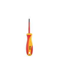 Отвертка крестообразная, PH0 3/60 мм 1 кВ, HOME & GARAGE, DIY-PH110060-V