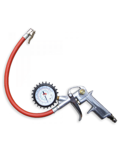 Пістолет для підкачування шин з манометром. STG01