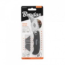 Универсальный складной металлический нож, лезвие 19мм, DIY-KN190201/B