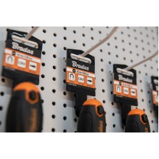 Отвертка плоская, SL 4/100 мм, HOME & GARAGE, DIY-SL104100