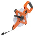 Рулетка измерительная, fiberglass, быстрая, 100 м, DIY-MH12-10015F/CB