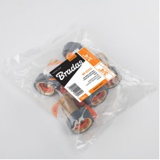 Кран запорный с внутренней и наружной резьбами 3/4", BRASS SOFT, BR-S2232