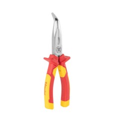 Плоскогубцы изогнутые, ELECTRIC, 190 мм, VDE, 1кВ, DIY-PL1013/7