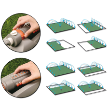 Ороситель осциллирующий с регулируемой шириной полива. WHITE LINE. WL-Z21