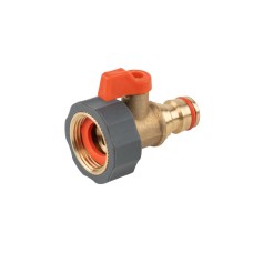 Адаптер с внутренней резьбой 3/4" с запорным краном BRASS SOFT, BR-S2230