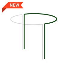 Опора для растений кольцевая 1/2 круга, 115см, Ø40см, TYRP440115
