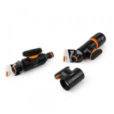 Кран с внутренней резьбой 2x3/4". BLACK LINE. ECO-PWB2240