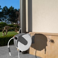 Катушка автоматическая со шлангом 1/2" 20м и аксессуарами WHITE LINE. WL-W6B20