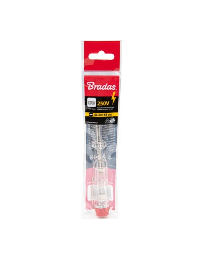 Викрутка плоска, SL 2.5/75 мм 1 кВ, HOME & GARAGE, DIY-SL1125075-V