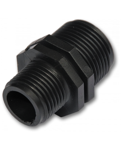 З'єднувач редукційний із зовнішньою різьбою 3/4" та 1/2". DSA-491234L