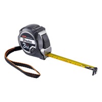 Рулетка рулонна, автоблокування, магнітний наконечник, CARBIDE, 3м/16мм, DIY-MTS33-0316/K
