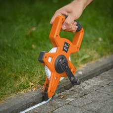 Рулетка измерительная, fiberglass, быстрая, 30 м, DIY-MH12-03015F/CB