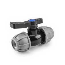 Кран PN10 для труб PE 20 мм, DSRA10VNB2020.