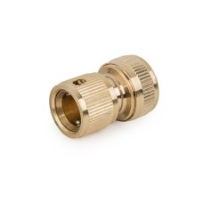 Конектор латунний 3/4". BRASS. BR-2130