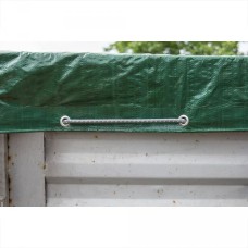 Шнур резиновый эластичный 0.8см x 50м серый BUNGEE CORD HOOK. BCDIY-0850GY-R