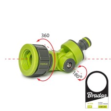Адаптер вращающийся на кран с внутренней резьбой 1"/3/4" LIME LINE. LE-2194