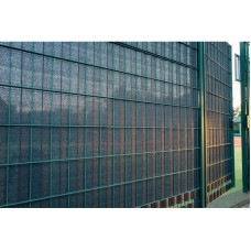 Лента/сетка для забора 19см х 36м, 200г/м.кв + клипсы 20шт, зеленая, TOB2001936GR