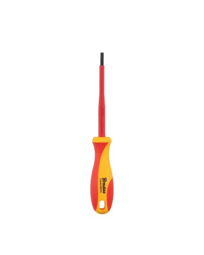 Викрутка плоска, SL 4/100 мм 1 кВ, HOME & GARAGE, DIY-SL1140100-V
