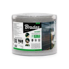 Сетка для затенения, защитная, 90%, 135 г/м², 2х50м, AS-CO13520050GY